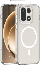 OnePlus 15 Clear Case - Air Cushion Corners, Dual Layer TPU