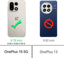 OnePlus 15 Flexible TPU Case – Slim Red