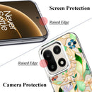 OnePlus 15 Floral Clear Case – Embossed Flowers