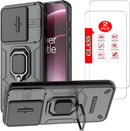 OnePlus 15 Heavy Armor Stand Case – 2 Glass Included