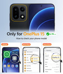 OnePlus 15 Magnetic Translucent Matte Case – Slim Armor