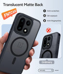 OnePlus 15 Magnetic Translucent Matte Case – Slim Armor