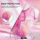 OnePlus 15 Marble Wallet Case with Lanyard