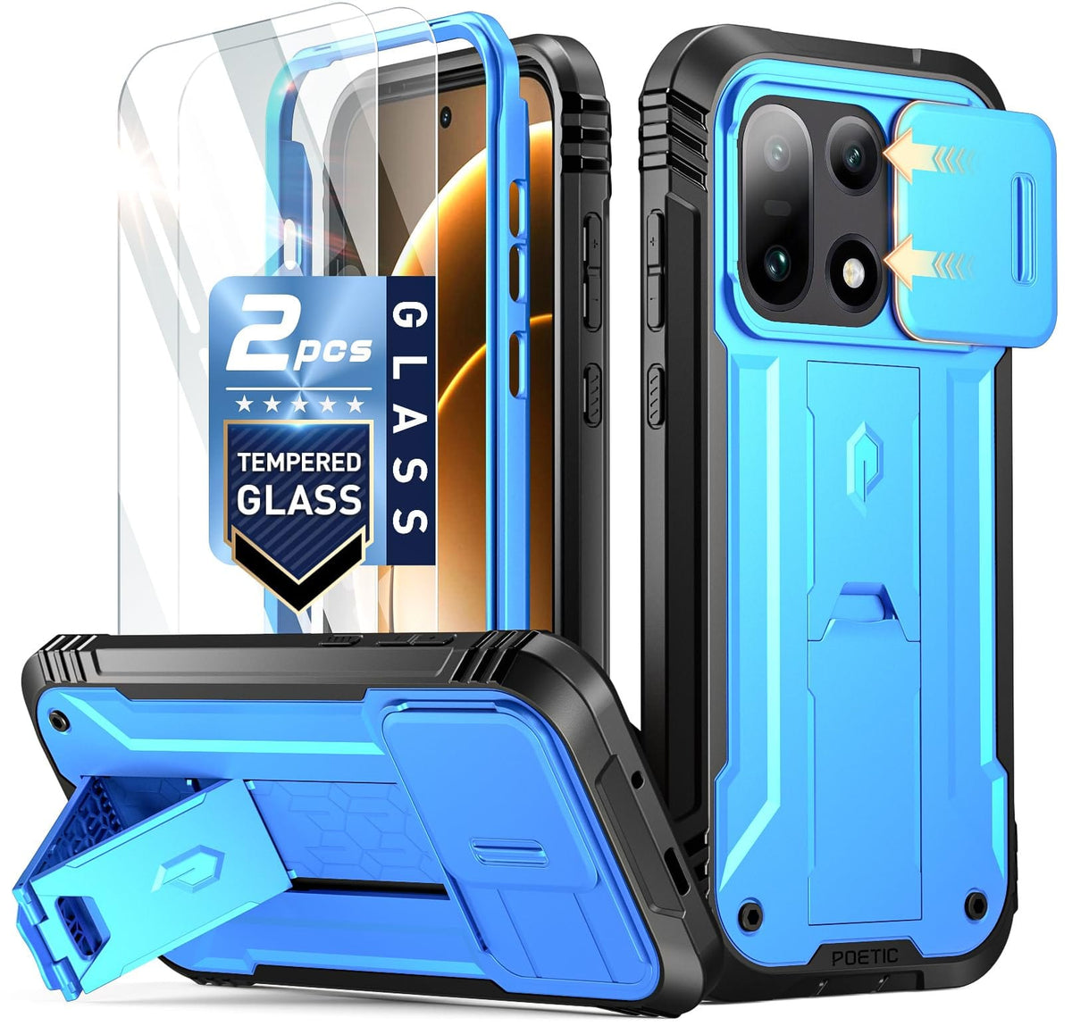 OnePlus 15 Military Grade Case - Sliding Camera Cover
