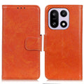 OnePlus 15 Nappa Texture Split Leather Wallet Case