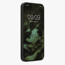 OnePlus 15 Real Wood Case – Dark Brown TPU Bumper