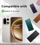 OnePlus 15 RFID Wallet Case – Leather Card Holder