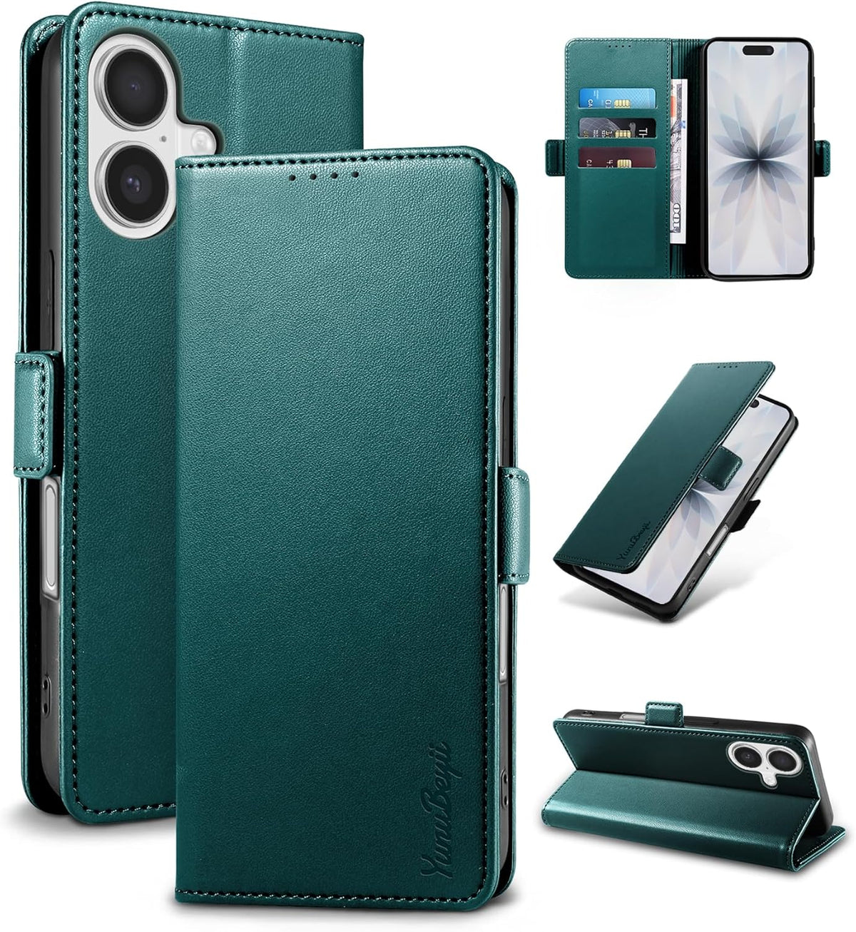 OnePlus 15 RFID Wallet Case – Leather Card Holder