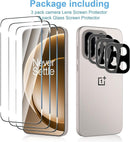 OnePlus 15 Screen Protector 3 Pack + 3 Camera Protector
