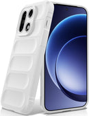 OnePlus 15 Silicone Case – Microfiber Lining White