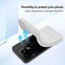 OnePlus 15 Silicone Case – Microfiber Lining White