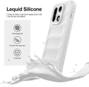 OnePlus 15 Silicone Case – Microfiber Lining White