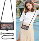 OnePlus 7 Pro Wallet Cover Screen Protector Crossbody Zipper Card Holder