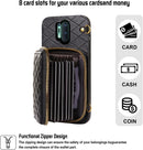 OnePlus 8 Pro One Plus 8Pro 5G Furiet Detachable Crossbody Wallet Case Cell Phone Cover