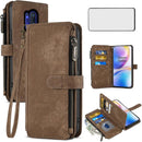 OnePlus 8 Pro One Plus 8Pro 5G Wallet Cover Screen Protector Card Holder