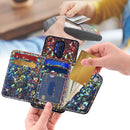 OnePlus 8 Pro One Plus 8Pro 5G Wallet Cover Tempered Glass Screen Protector Credit Card Holder