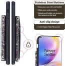 OnePlus 8 Pro One Plus 8Pro 5G Wallet Cover Tempered Glass Screen Protector Credit Card Holder