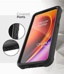 OnePlus 9 Case Built - in Screen Protector and Belt Clip Holster