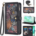OnePlus 9 Pro One Plus 9Pro 5G Wallet Cover Screen Crossbody Zipper Credit Card Holder