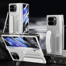 Pixel 10 Pro Fold Clear Kickstand Case with Pen Slot and Stylus