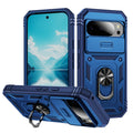Pixel 10 Pro XL 360° Metal Rotated Ring Heavy Duty Case