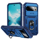 Pixel 10 Pro XL 360° Metal Rotated Ring Heavy Duty Case