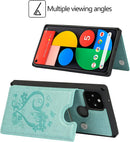 Pixel 5 Wallet Case with RFID Blocking Card Holder