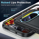 Pixel 9 Pro Phone Case Google Pixel - 9 Case 2PCS Screen Protector Heavy Duty Cover Black