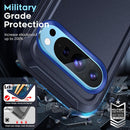 Pixel 9 Pro Phone Case Google Pixel - 9 Case 2PCS Screen Protector Heavy Duty Cover Black