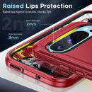 Pixel 9 Pro Phone Case Google Pixel - 9 Case 2PCS Screen Protector Heavy Duty Cover Black