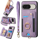 Pixel 9 Pro XL Card Holder Wallet Ring Stand Phone Case