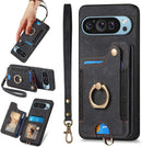 Pixel 9 Pro XL Card Holder Wallet Ring Stand Phone Case