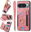 Pixel 9 Pro XL Card Holder Wallet Ring Stand Phone Case