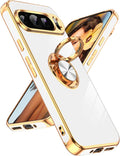 Pixel 9 Pro XL Gold Ring Holder Case