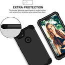 Poetic Guardian Full-Body Rugged Clear Google Pixel 3 XL Black