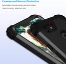 Poetic Guardian Full-Body Rugged Clear Google Pixel 3 XL Black