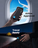 Slimmest 10000mAh portable charger power bank USB C fast charge for iPhone 16 15 14 13 12 Samsung S22 S21 Google