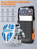 Power - Bank - Solar - Charger - 42800Mah Portable Charger,Solar Power Bank,External Battery