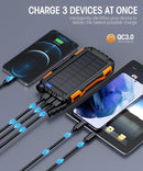 Power - Bank - Solar - Charger - 42800Mah Portable Charger,Solar Power Bank,External Battery