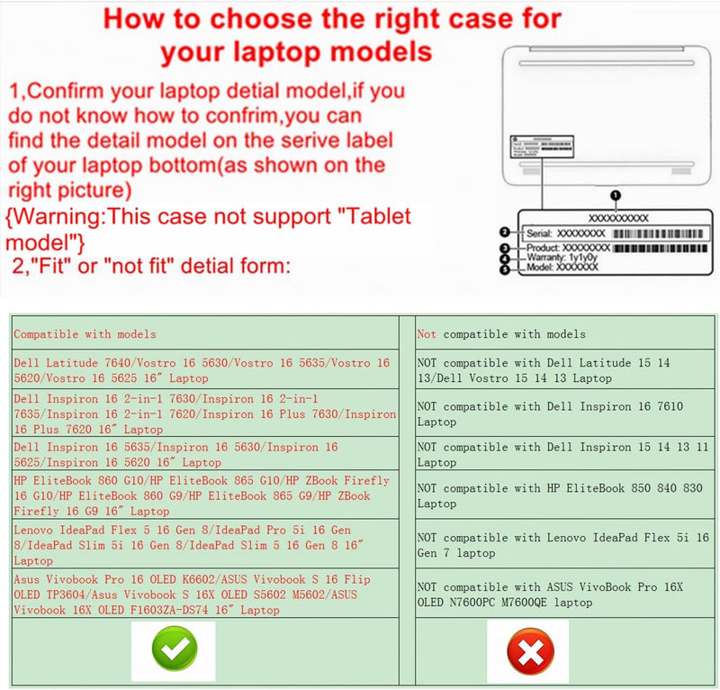 Protective Case for HP Pavilion 16 7640 - Gorilla Cases