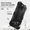 R - JUST RJ - 17 Shockproof Armor Hollow Metal Phone Case
