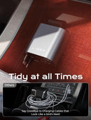 Retractable Car Charger, 69W USB C Car Accessories Adapter for Iphone