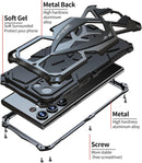 Samsung Galaxy S22 Ultra Case Aluminum Metal Belt Clip Case