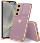 Samsung Galaxy S24 5G Girl Cute Bling Soft Back Shockproof Phone Case