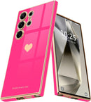 Samsung Galaxy S24 5G Girl Cute Bling Soft Back Shockproof Phone Case