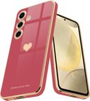 Samsung Galaxy S24 5G Girl Cute Bling Soft Back Shockproof Phone Case