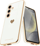 Samsung Galaxy S24 5G Girl Cute Bling Soft Back Shockproof Phone Case