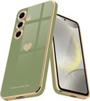 Samsung Galaxy S24 5G Girl Cute Bling Soft Back Shockproof Phone Case