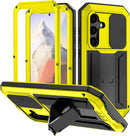 Samsung Galaxy S24 5G Metal Case Gorilla Glass Protector Cover Hard Case