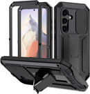 Samsung Galaxy S24 5G Metal Case Gorilla Glass Protector Cover Hard Case